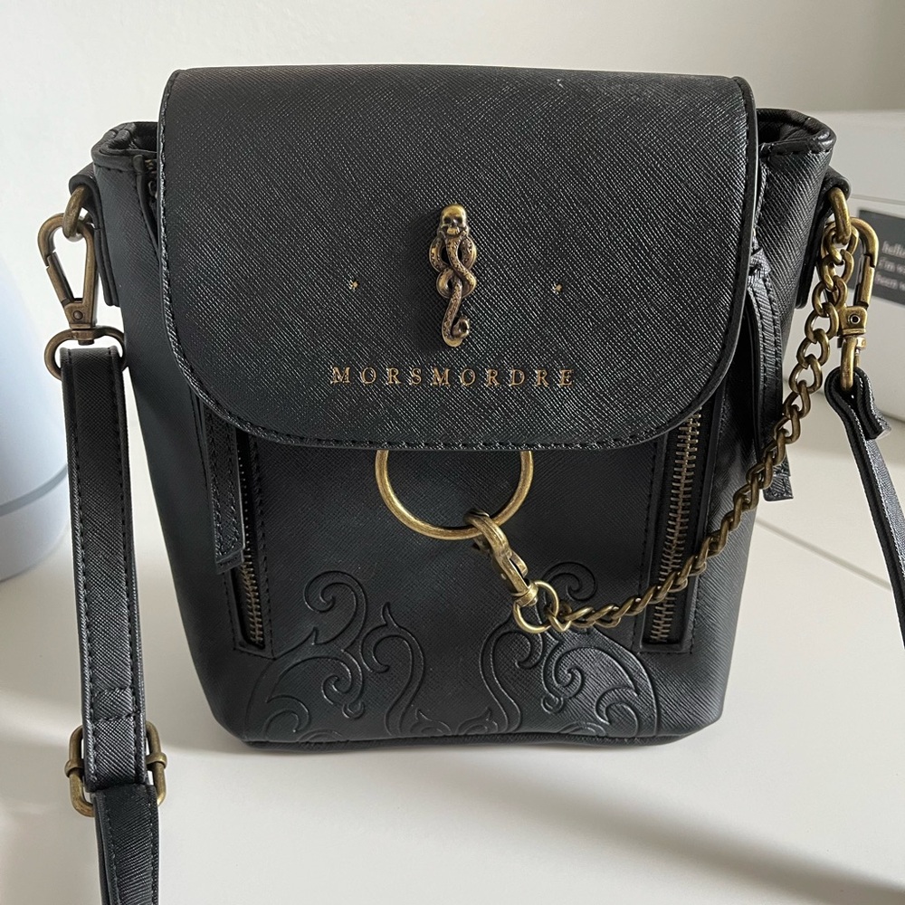 Loungefly - Harry Potter Black Morsmordre Crossbody Bag Shoulder Purse RARE